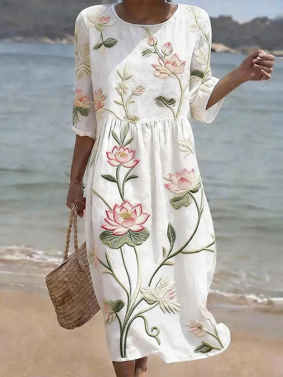Kayla | Vestido con estampado floral