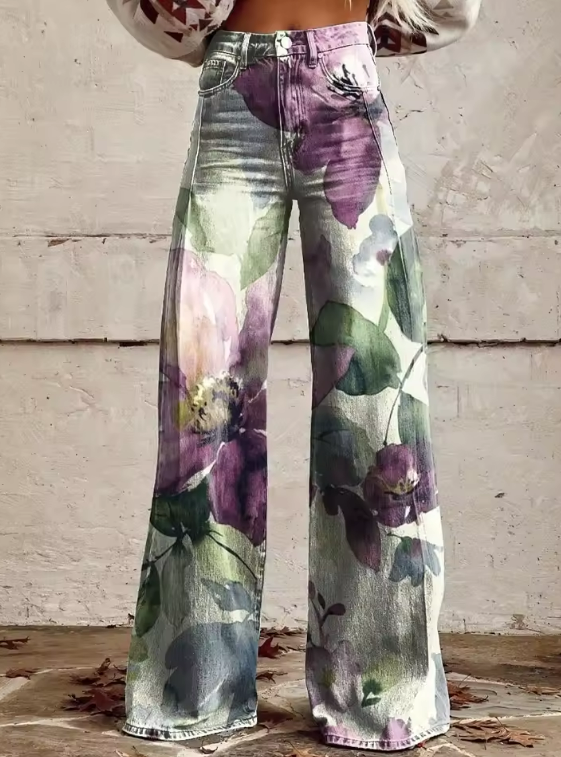 Alessia — Pantalones boho retro chic
