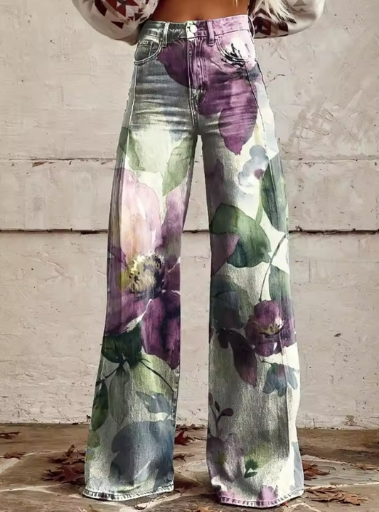 Alessia — Pantalones boho retro chic