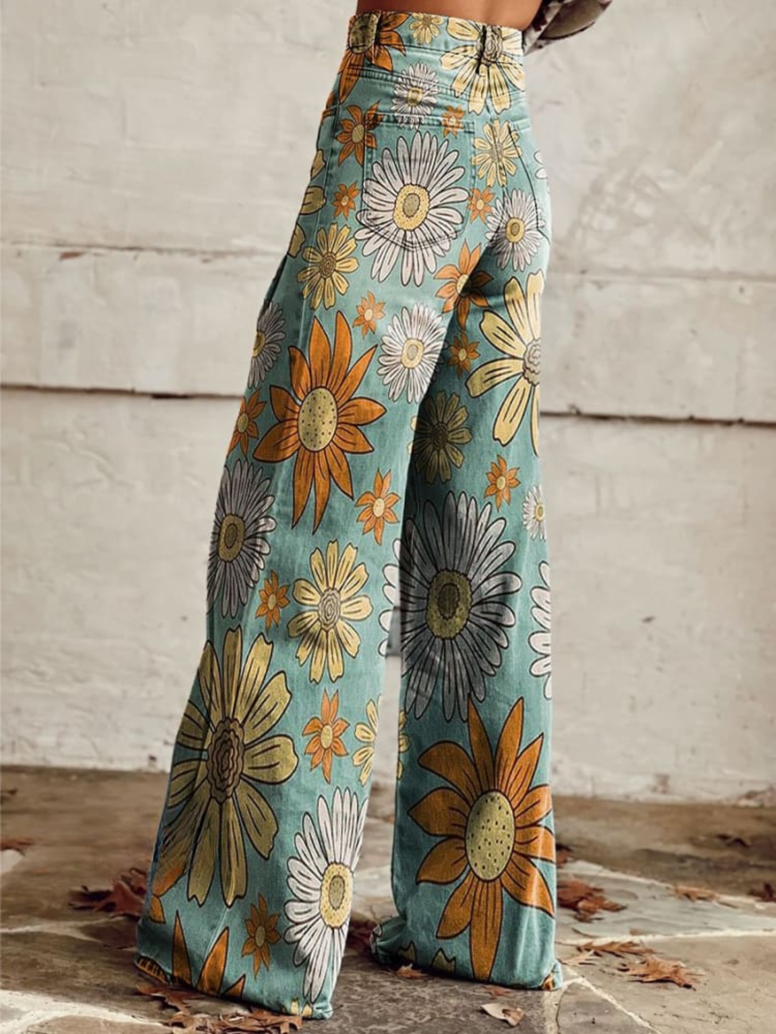 Cirilla — Pantalón palazzo floral