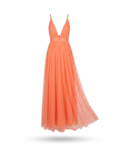 Vestido Coral Degradado