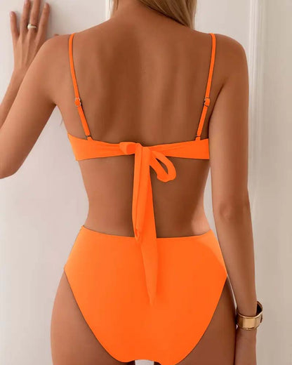 Marcelle | Bikini elegante de dos piezas con efecto moldeador