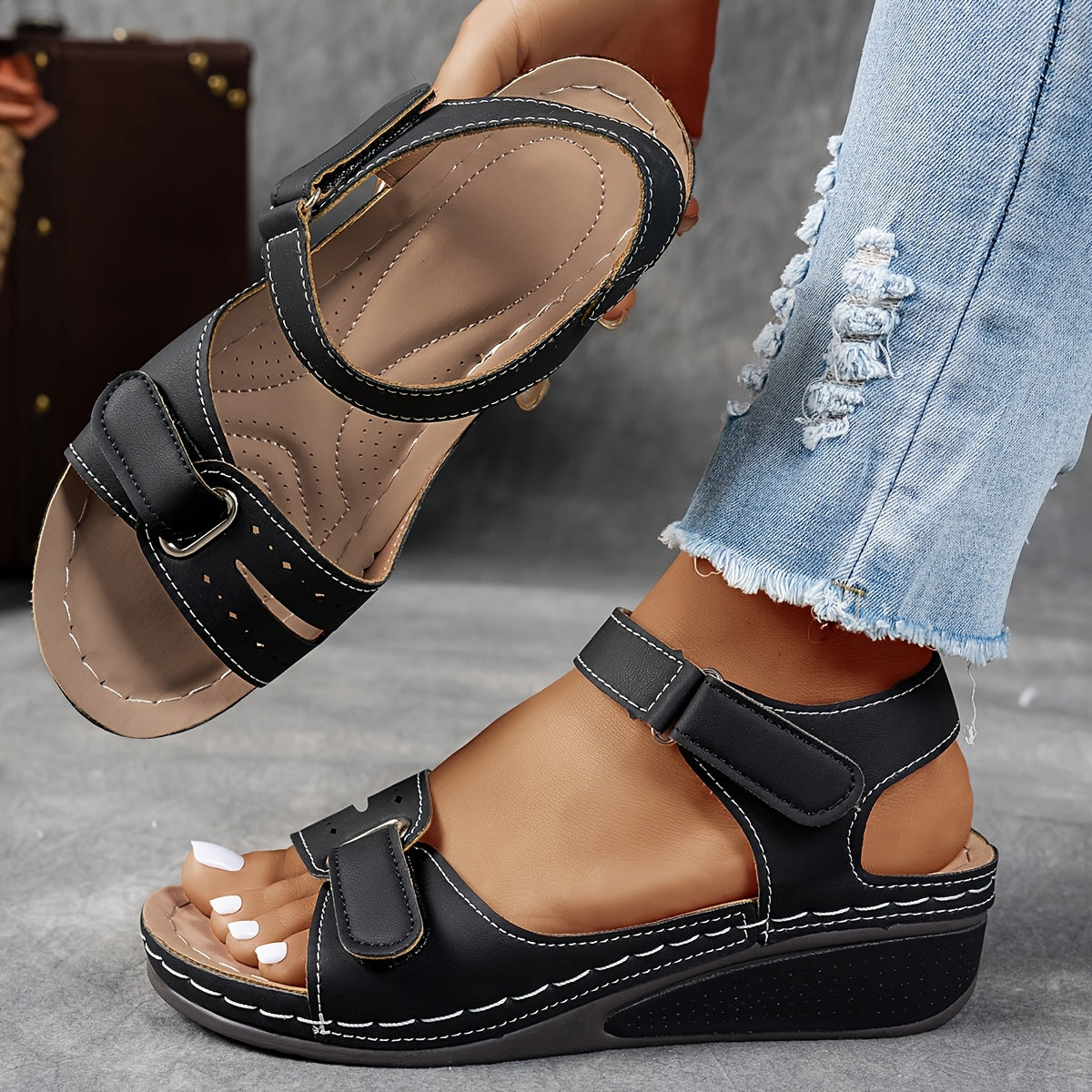 Célia | Sandalia ortopédica de moda