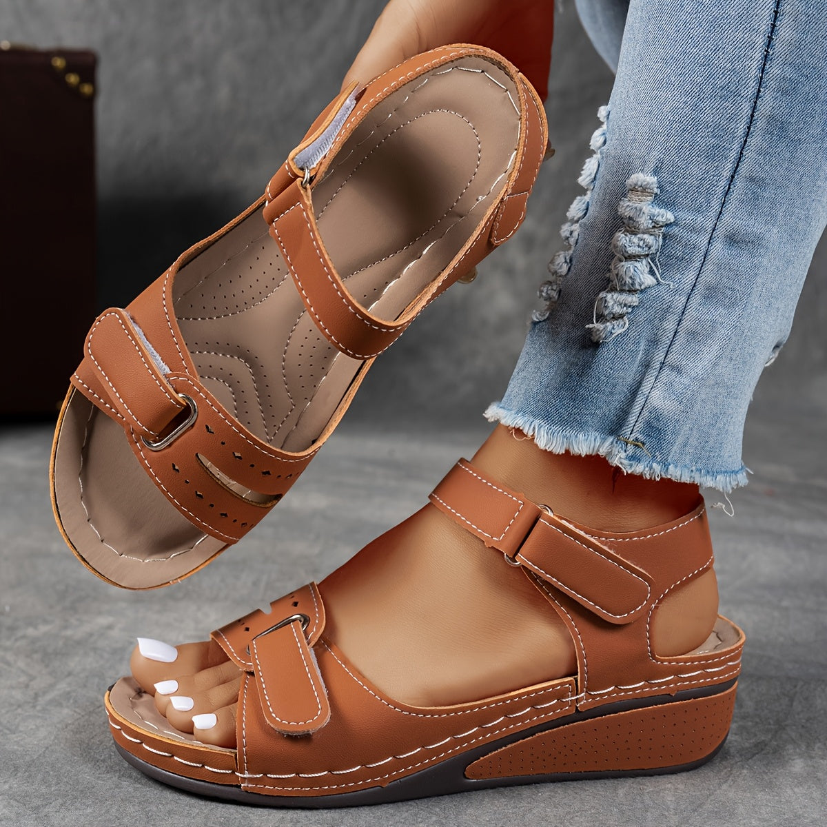 Célia | Sandalia ortopédica de moda