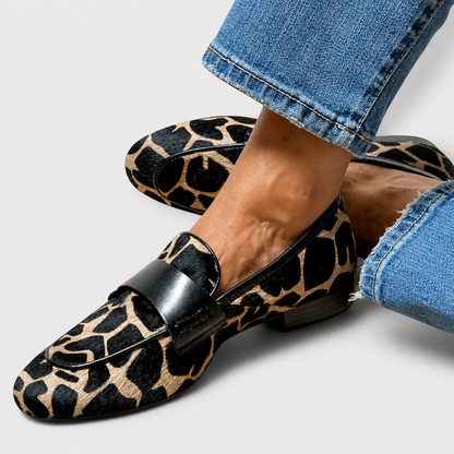 Léonie | Mocasín Leopardo