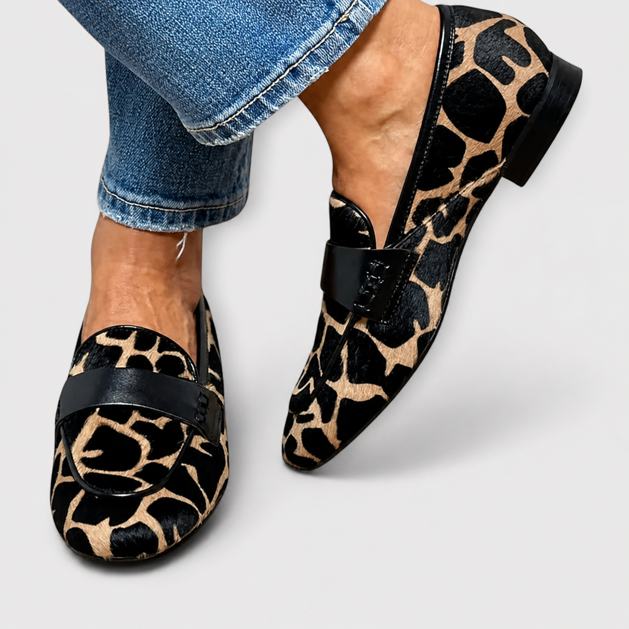 Léonie | Mocasín Leopardo
