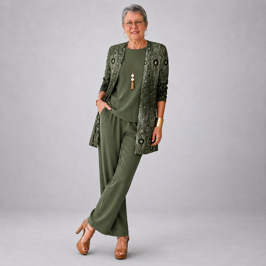 Hannelore | Conjunto completo de tres piezas