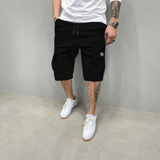 Pantalones cortos cargo para hombre