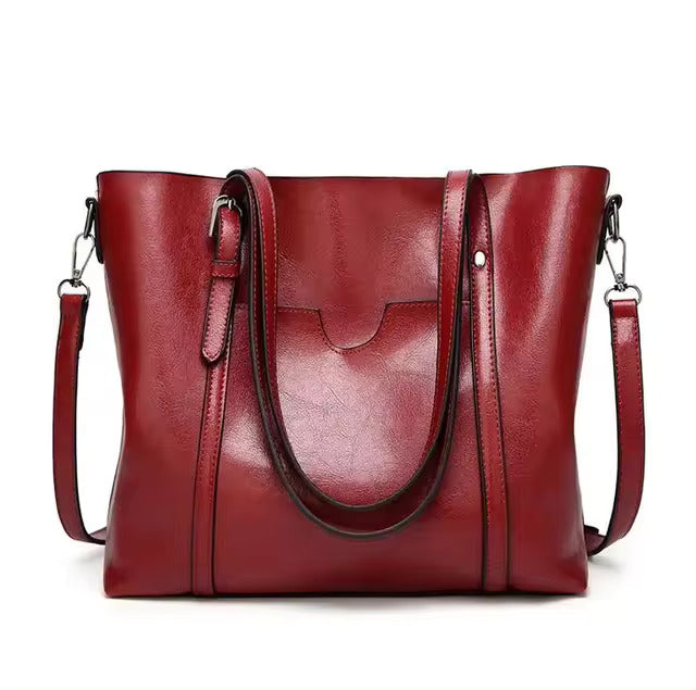 Aubrey | Bolso tote de piel