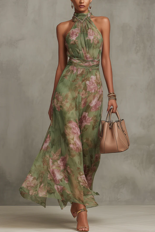 Sofía | Elegante vestido de verano con estampado floral