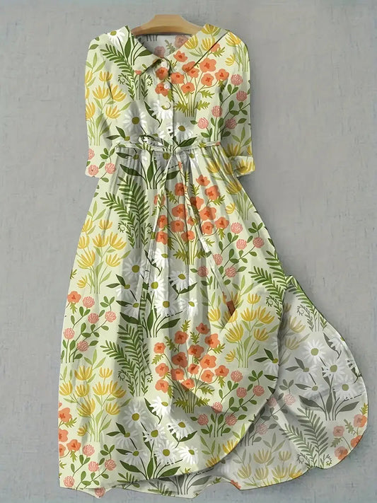Livia - Vestido Floral Cómodo
