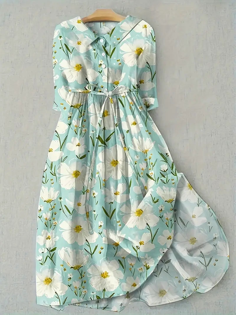 Livia - Vestido Floral Cómodo