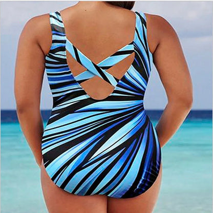 Lina | Tu monokini push-up de rayas para un look femenino de verano