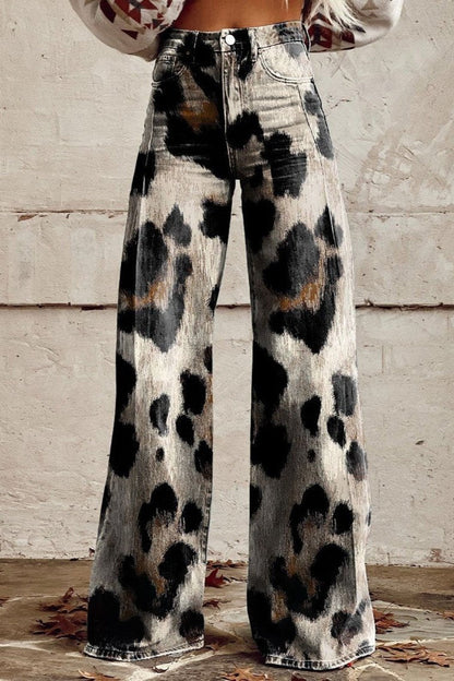 Cheetah — Pantalón boho elegante