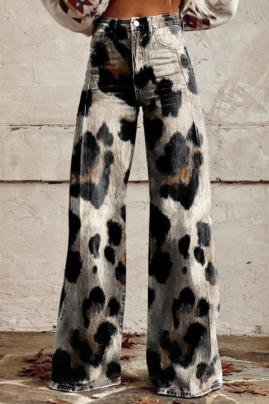 Cheetah — Pantalón boho elegante