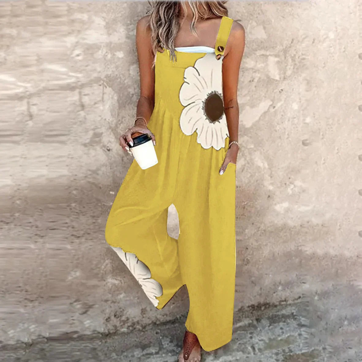 Mono estampado de estilo casual