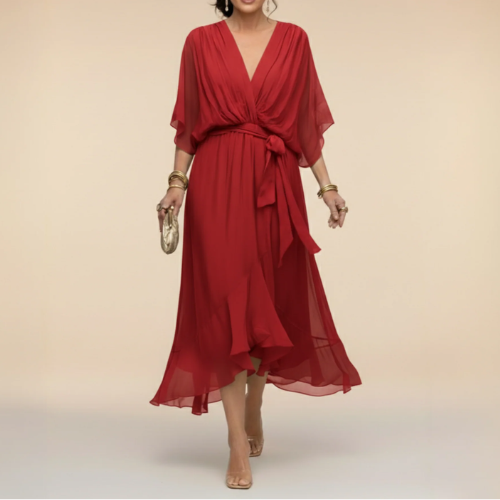 Monica | Vestido con escote en V