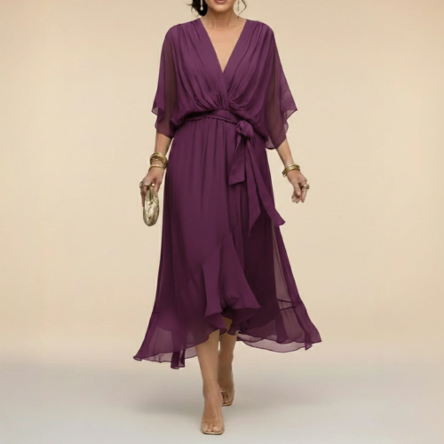 Monica | Vestido con escote en V