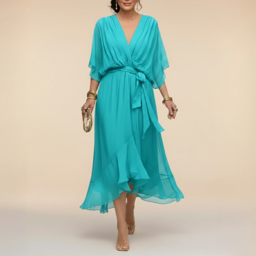 Monica | Vestido con escote en V