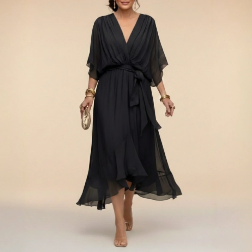 Monica | Vestido con escote en V
