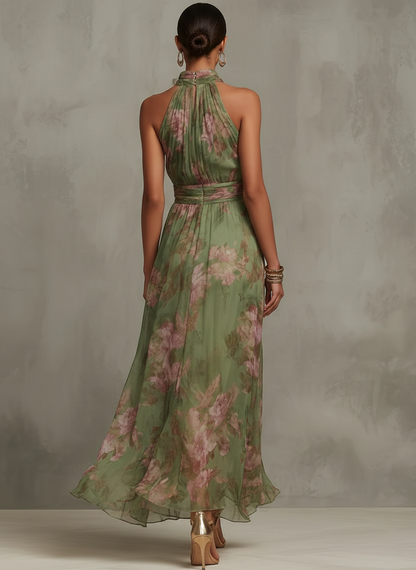 Sofía | Elegante vestido de verano con estampado floral