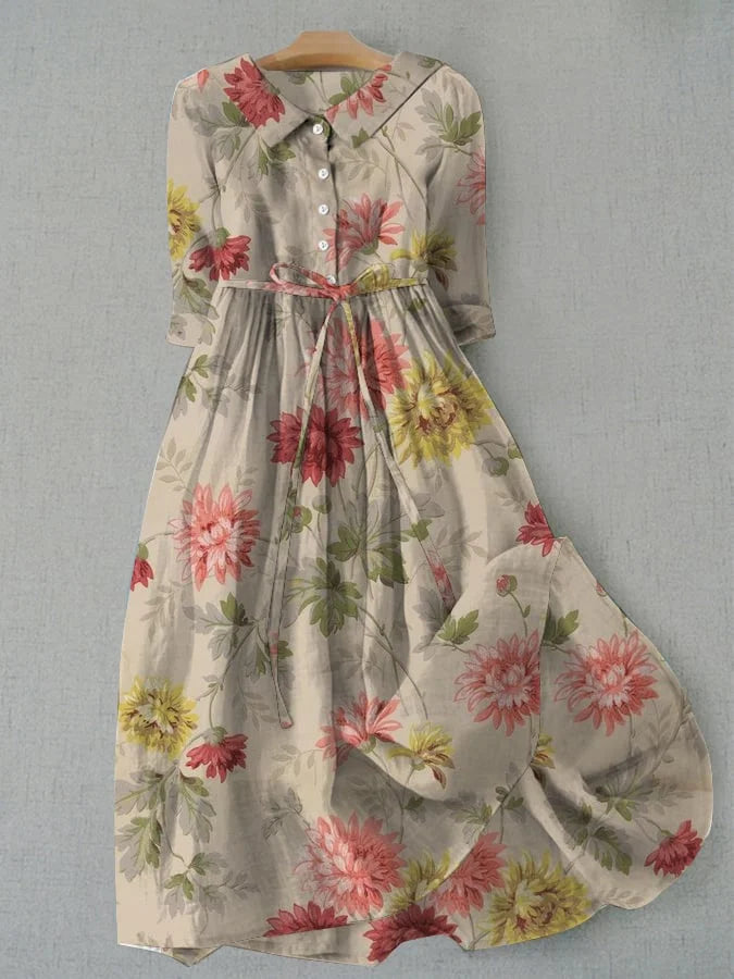 Zinnia - Vestido Camisero Elegante