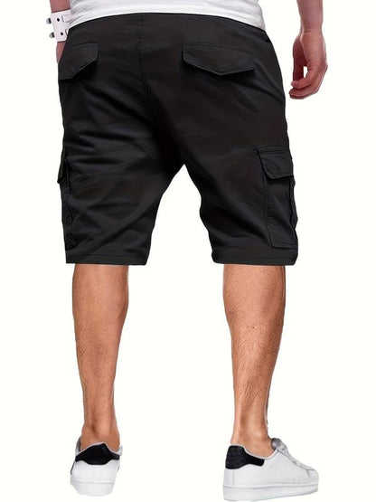 Pantalones cortos cargo para hombre