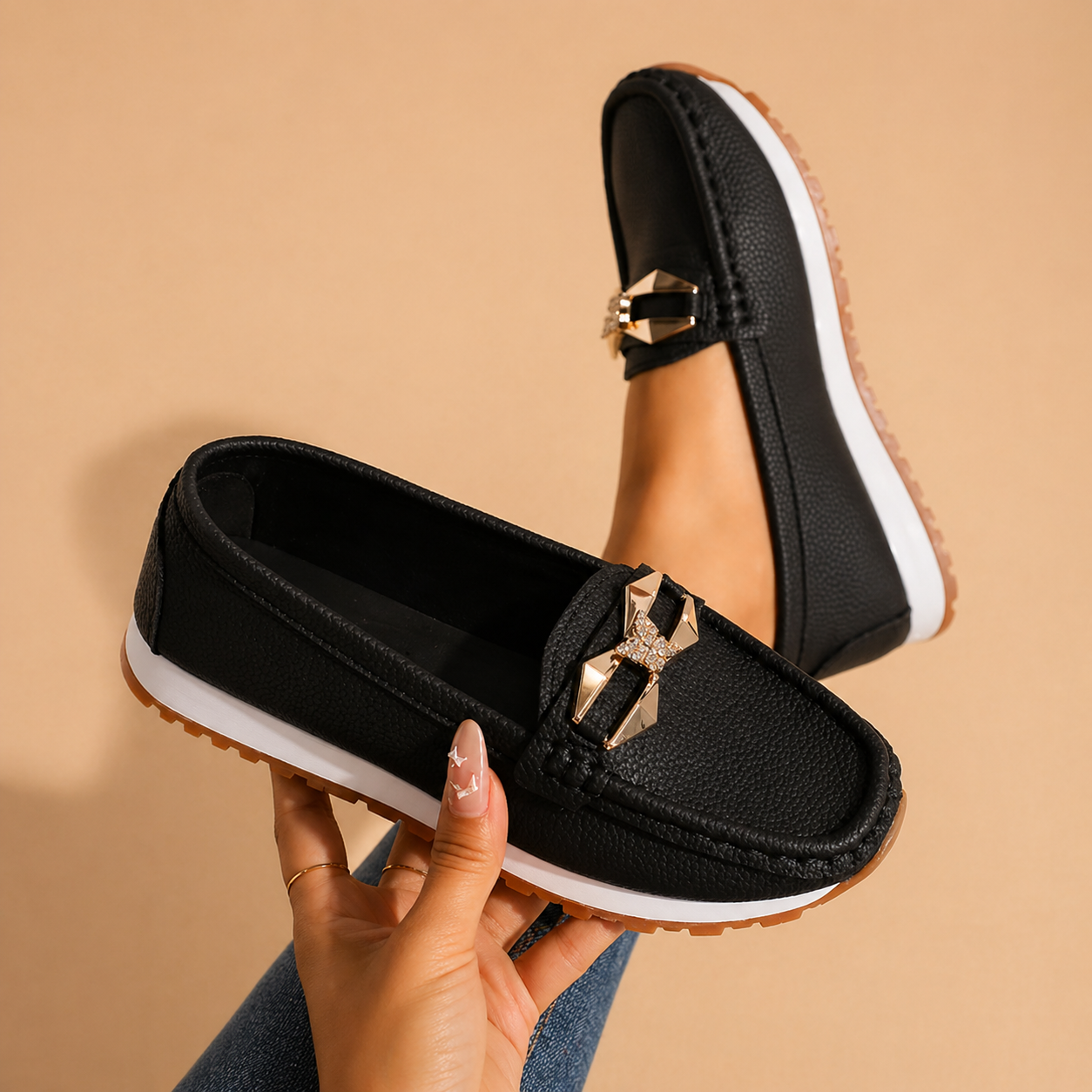 Rebecca - Scarpe senza lacci per donna