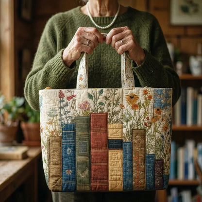 Bolso Artesanal | Libros y Flores