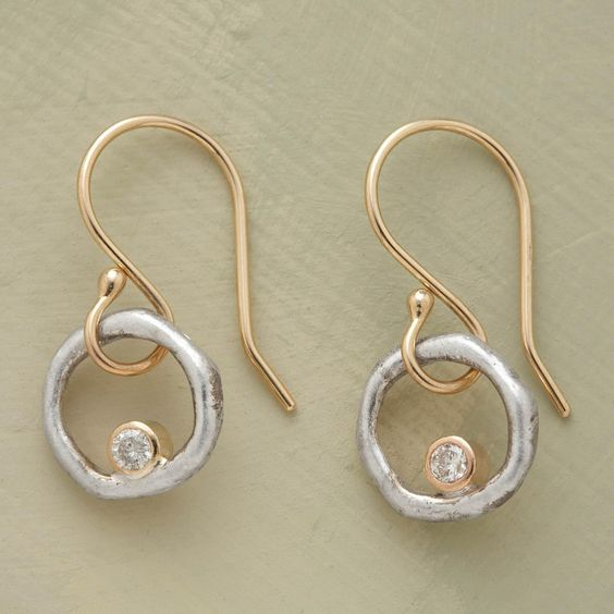 Pendientes vintage de circonita Laura