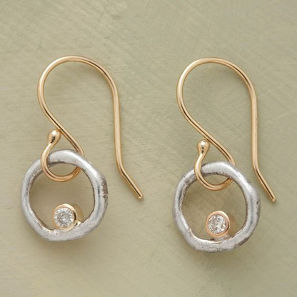 Pendientes vintage de circonita Laura