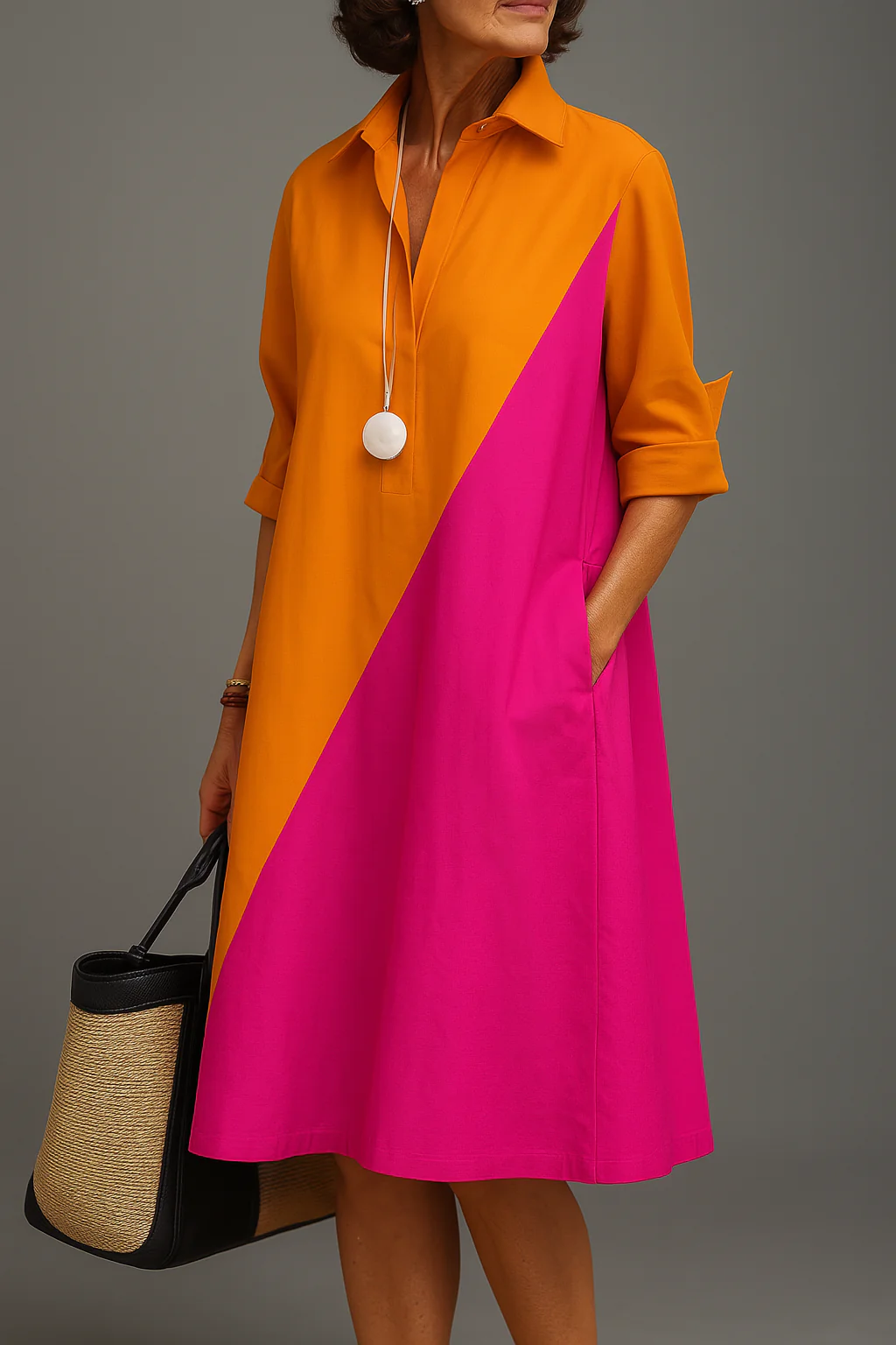 Ana Mari | Vestido midi versátil para mujer